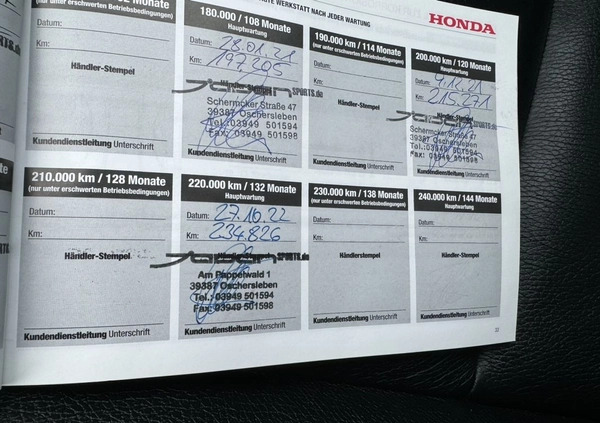 Honda CR-V cena 40900 przebieg: 254821, rok produkcji 2010 z Nidzica małe 781
